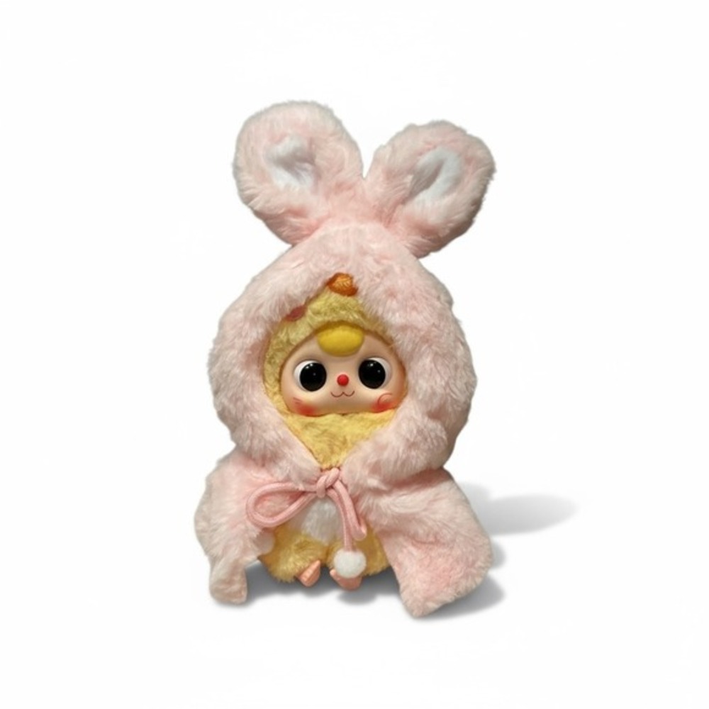 Baby Three I'm Not A Warrior Chick/Rabbit‎ Plush